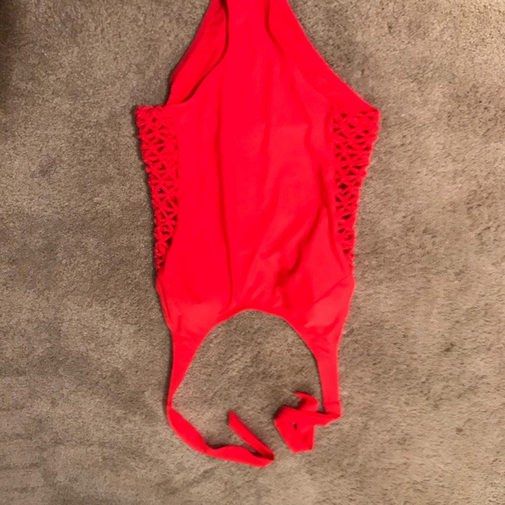 Pink One Piece (Pics are upside down)